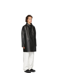 Черное длинное пальто от Kassl Editions