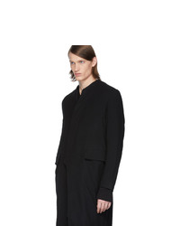 Черное длинное пальто от Julius