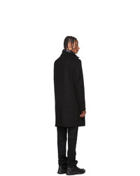 Черное длинное пальто от Mackage