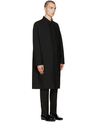 Черное длинное пальто от Lemaire