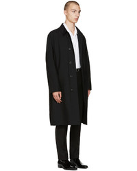 Черное длинное пальто от Lemaire