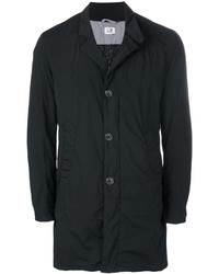 Черное длинное пальто от C.P. Company