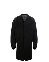 Черное длинное пальто от Christopher Nemeth