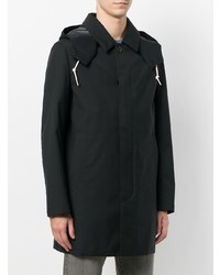 Черное длинное пальто от MACKINTOSH