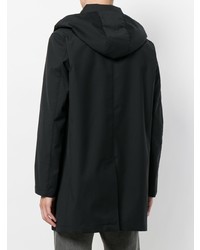 Черное длинное пальто от MACKINTOSH