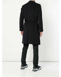 Черное длинное пальто от Loveless