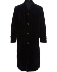 Черное длинное пальто от Comme des Garcons