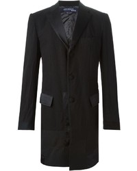 Черное длинное пальто от Comme des Garcons