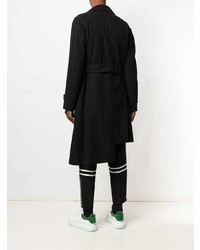 Черное длинное пальто от Comme Des Garcons Homme Plus