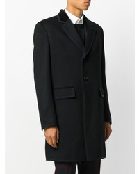 Черное длинное пальто от Gucci