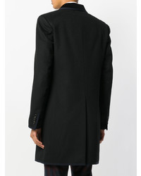 Черное длинное пальто от Gucci