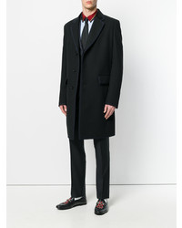 Черное длинное пальто от Gucci