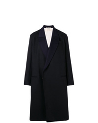Черное длинное пальто от Damir Doma