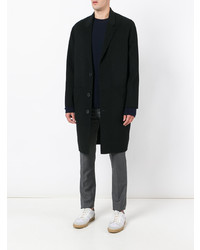 Черное длинное пальто от Études