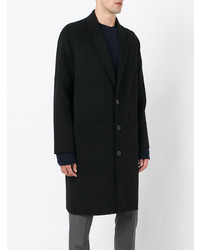 Черное длинное пальто от Études