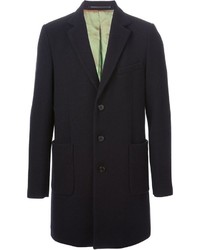 Черное длинное пальто от Dondup