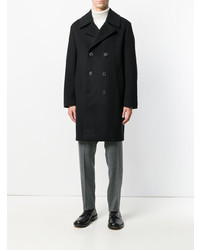 Черное длинное пальто от MACKINTOSH