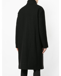 Черное длинное пальто от Lemaire