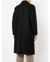 Черное длинное пальто от 08sircus