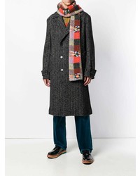 Черное длинное пальто от Missoni