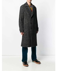 Черное длинное пальто от Missoni