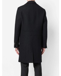 Черное длинное пальто от Neil Barrett