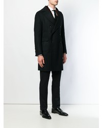 Черное длинное пальто от Tagliatore