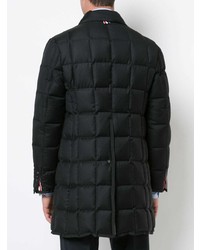 Черное длинное пальто от Thom Browne