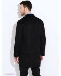 Черное длинное пальто от Eden Park