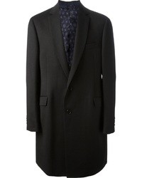Черное длинное пальто от Etro