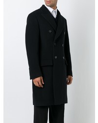 Черное длинное пальто от Joseph