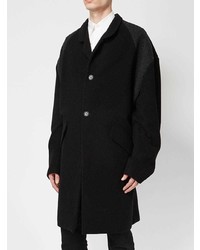 Черное длинное пальто от Christopher Nemeth