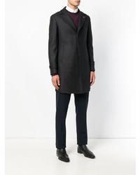 Черное длинное пальто от Tagliatore