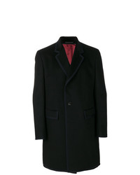 Черное длинное пальто от Gucci