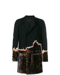 Черное длинное пальто от Haider Ackermann