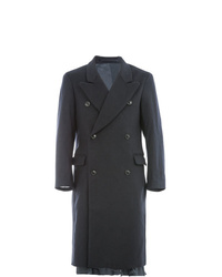 Черное длинное пальто от Hed Mayner