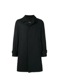 Черное длинное пальто от Hevo