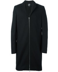 Черное длинное пальто от Hood by Air