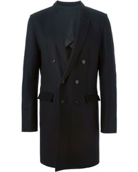 Черное длинное пальто от Juun.J