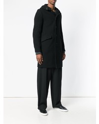 Черное длинное пальто от Y's