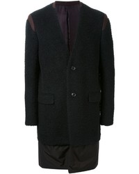 Черное длинное пальто от Kolor