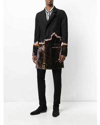 Черное длинное пальто от Haider Ackermann