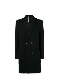 Черное длинное пальто от Low Brand