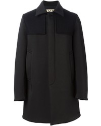 Черное длинное пальто от Marni