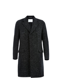 Черное длинное пальто от Matthew Miller