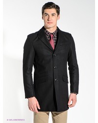 Черное длинное пальто от MC NEAL
