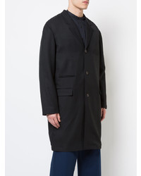 Черное длинное пальто от Lemaire