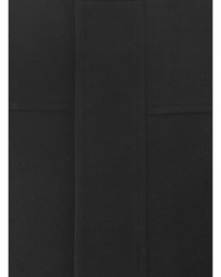 Черное длинное пальто от Oodji