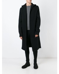 Черное длинное пальто от Label Under Construction