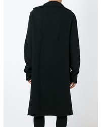 Черное длинное пальто от Label Under Construction